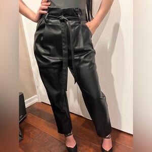 Faux Leather Pants